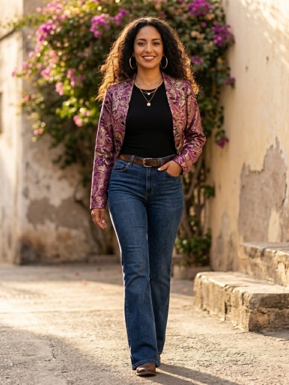 Vintage Chinoiserie Bolero